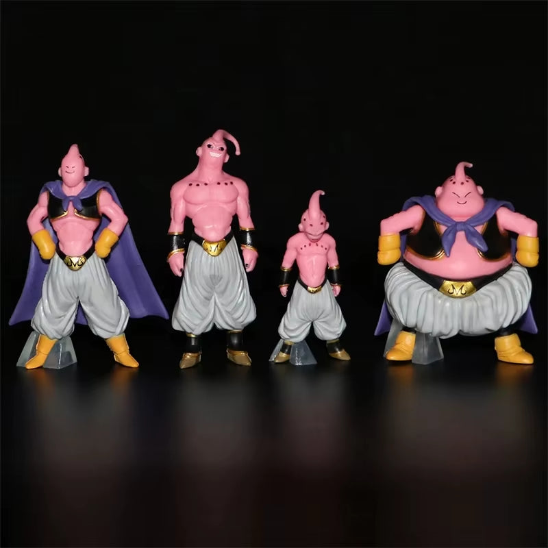 New 8Pcs/Set Dragon Ball Z Anime Figure Majin Buu Fat Buu PVC Action Figures Collection Model Toys for Children Adult Gifts