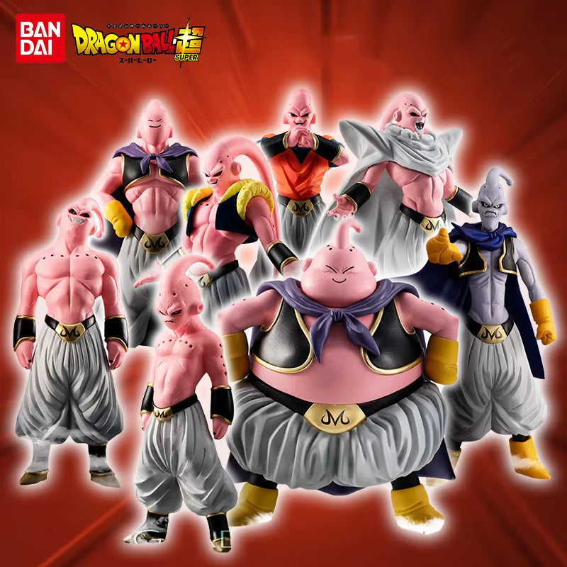 New 8Pcs/Set Dragon Ball Z Anime Figure Majin Buu Fat Buu PVC Action Figures Collection Model Toys for Children Adult Gifts