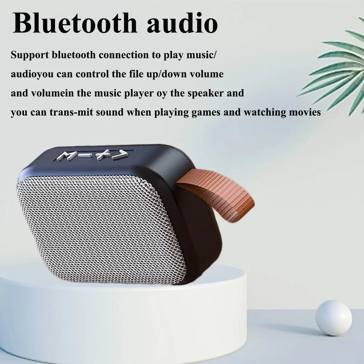 G2 Oxford Mini Bluetooth Speaker - Portable 3D Surround Sound for Outdoor Adventures