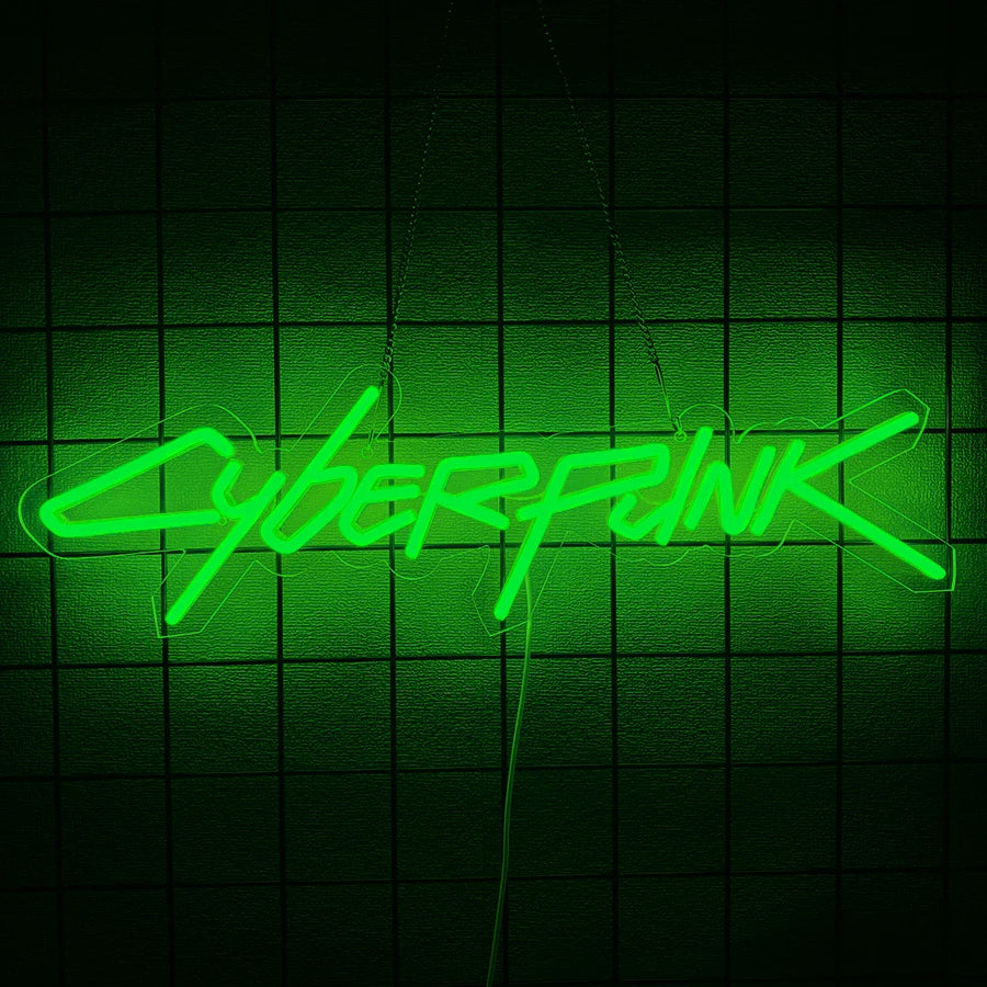 Game Cyberpunk Edge Runner Neon Sign – LED Wall Light for Gaming Room, Man Cave, Internet Bar & Bedroom Decor