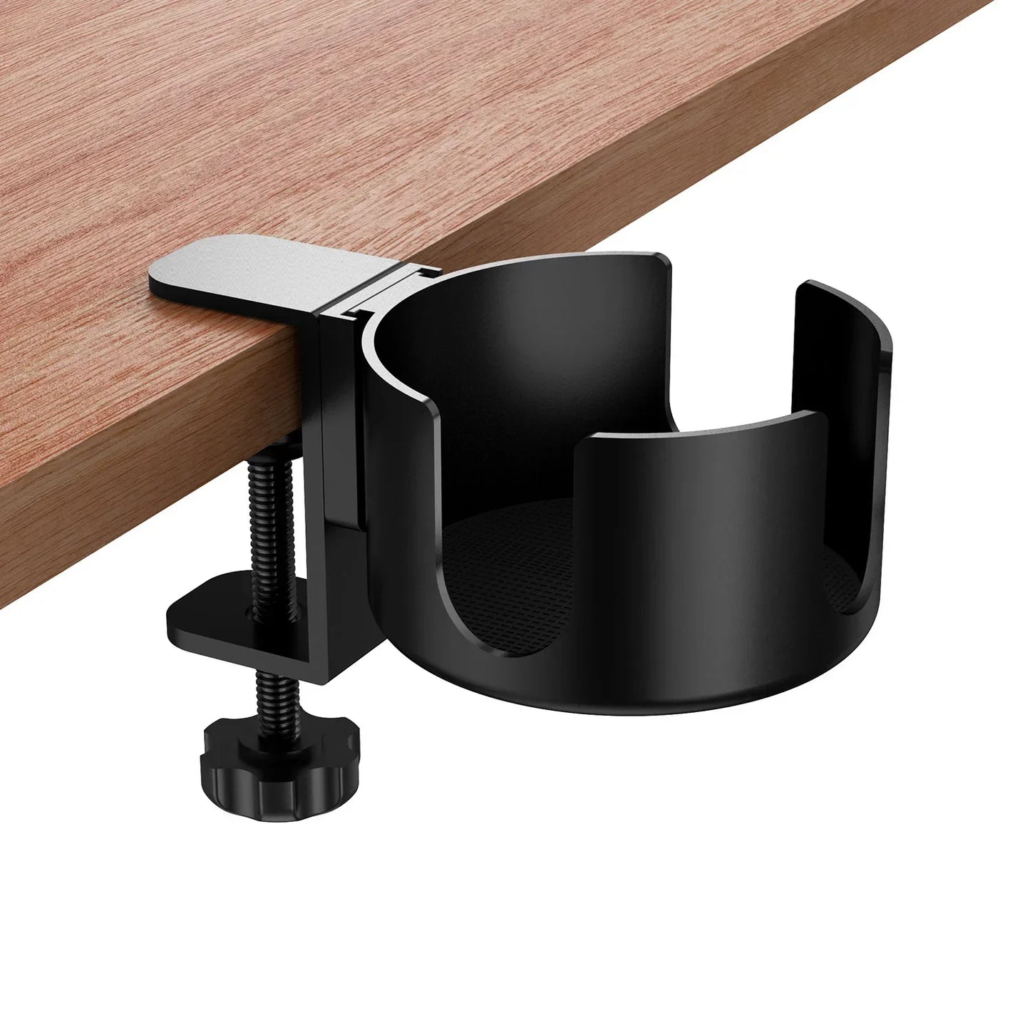Desk Cup Holder – Universal Adjustable Arm Clamp Stand for Coffee Mugs & Water Bottles
