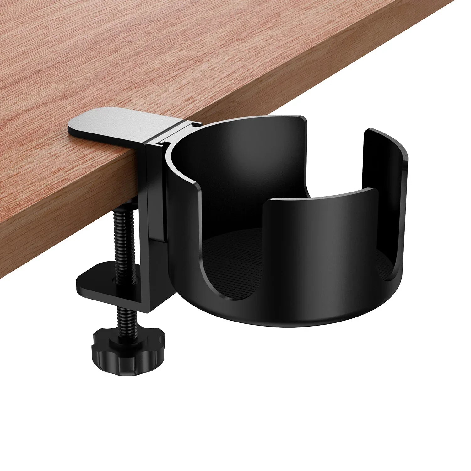 Desk Cup Holder – Universal Adjustable Arm Clamp Stand for Coffee Mugs & Water Bottles