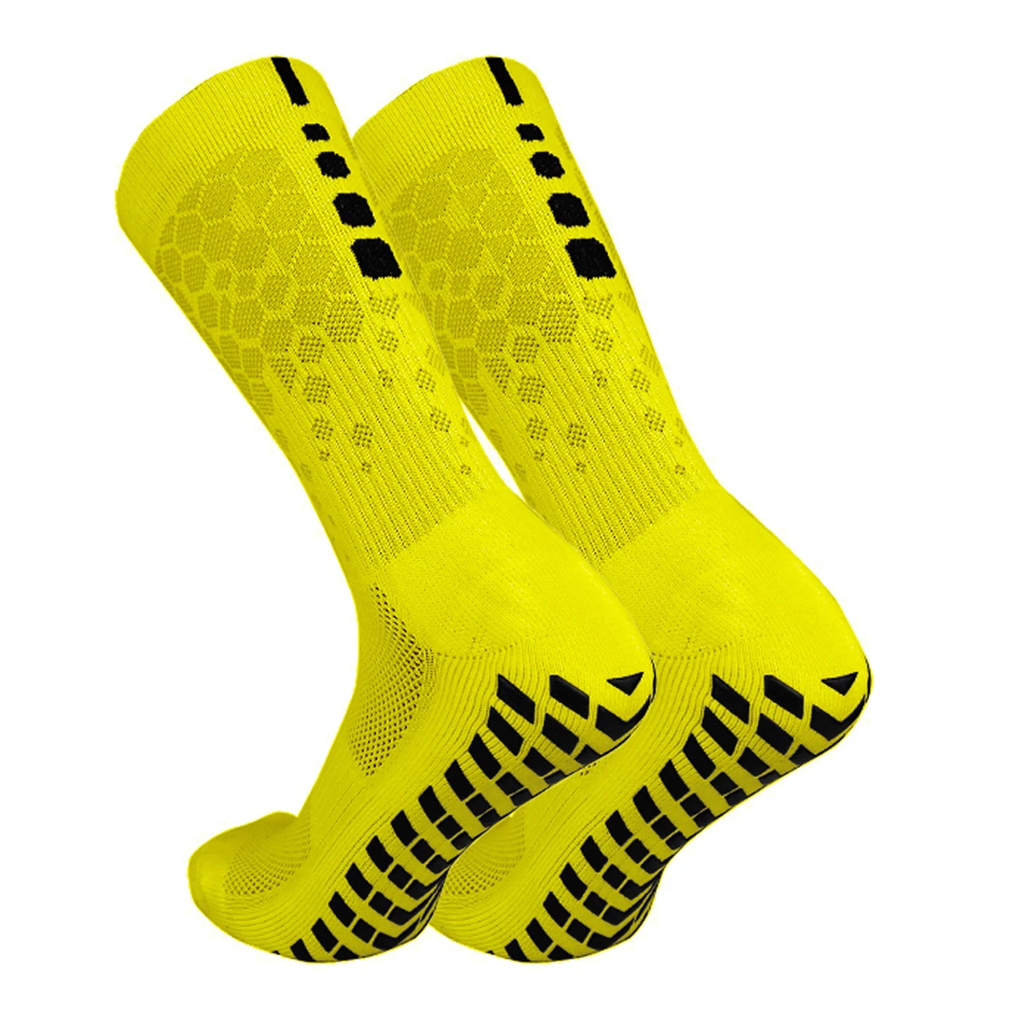 Anti-Slip Soccer Socks for Men & Women – Breathable Athletic Grip Socks for Football, Gym & Yoga