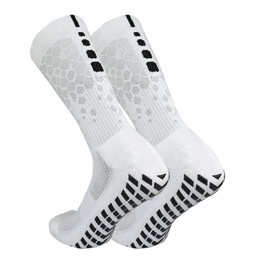Anti-Slip Soccer Socks for Men & Women – Breathable Athletic Grip Socks for Football, Gym & Yoga