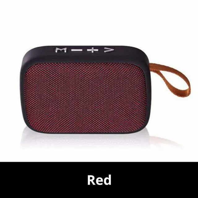 G2 Oxford Mini Bluetooth Speaker - Portable 3D Surround Sound for Outdoor Adventures