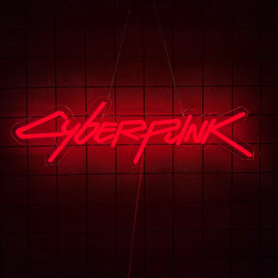 Game Cyberpunk Edge Runner Neon Sign – LED Wall Light for Gaming Room, Man Cave, Internet Bar & Bedroom Decor