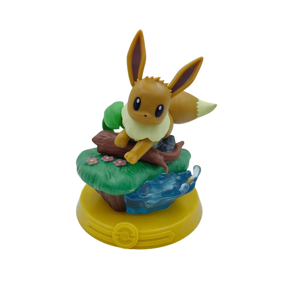 9 Bags Monster Blind Box PVC Action Doll Adventure Eevee Sylveston Umbreon Surprise Toy Collection Gift for Kids
